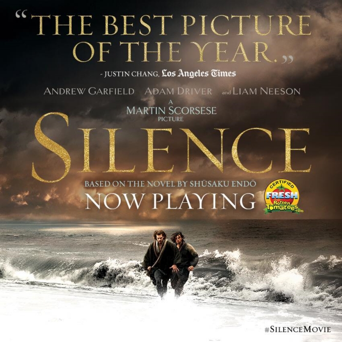 電影《沈默》。（圖／翻攝自FB@Martin Scorsese）